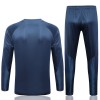 Paris Saint Germain Quarter Zip Tute Felpe da Allenamento 2023-24 Blu per Uomo